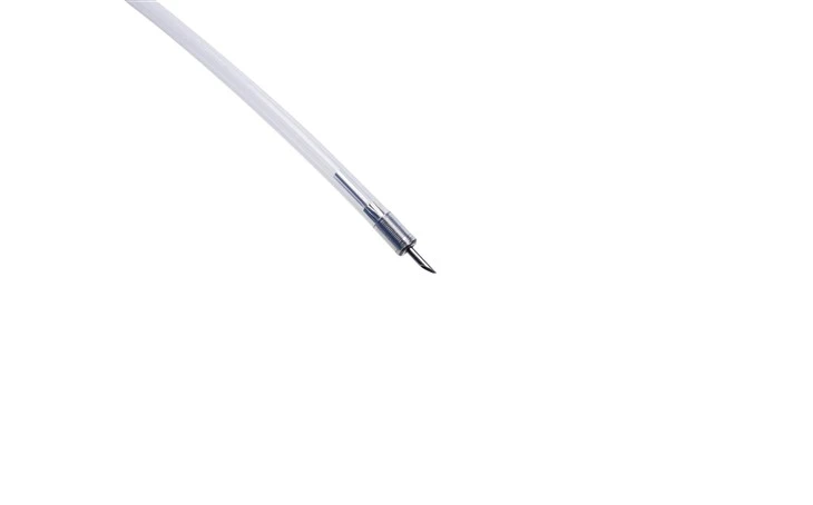 Single Use Injection Needles Transparent Tube